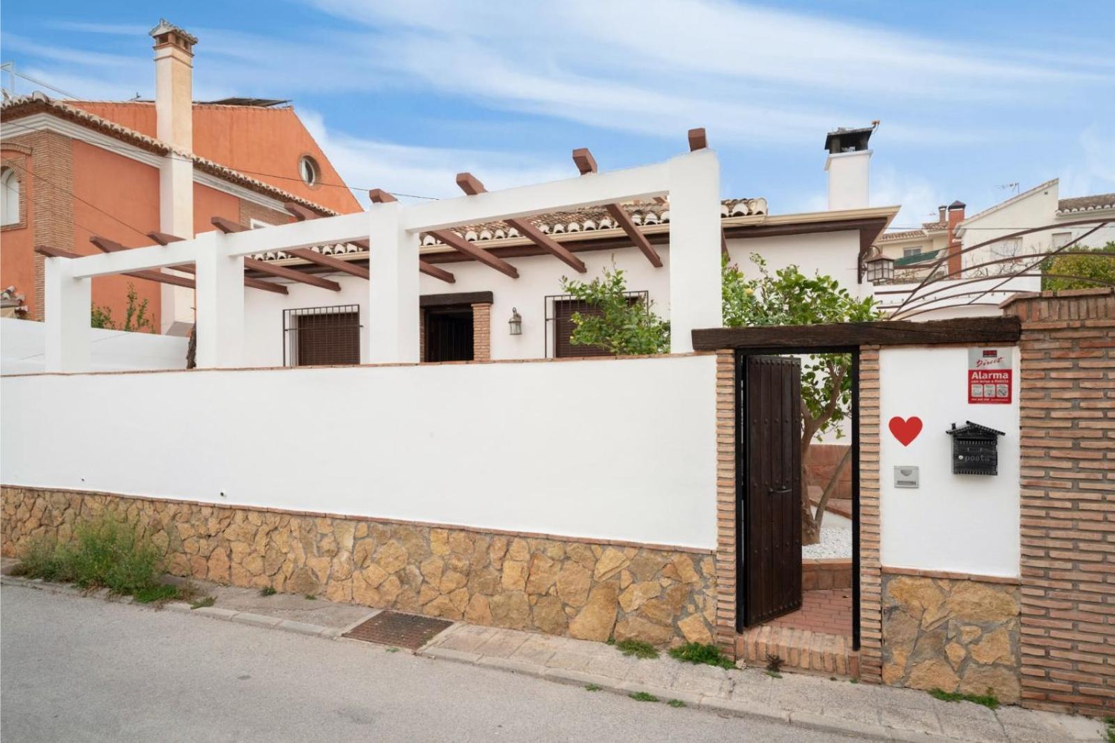 La Casita De Los Reyes Magos Huétor Vega Exteriör bild